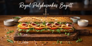 Royal Pulykasonkás Bagett