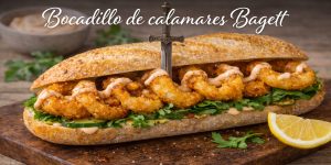 Royal Bocadillo de calamares Bagett