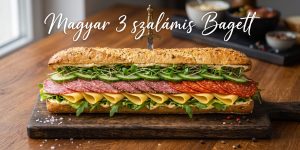 Royal Magyar 3 szalámis Bagett