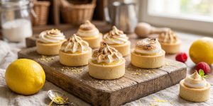 Tarte mini - Francia citrom