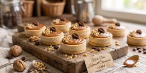 Tarte mini - Kávé dió cappuccino